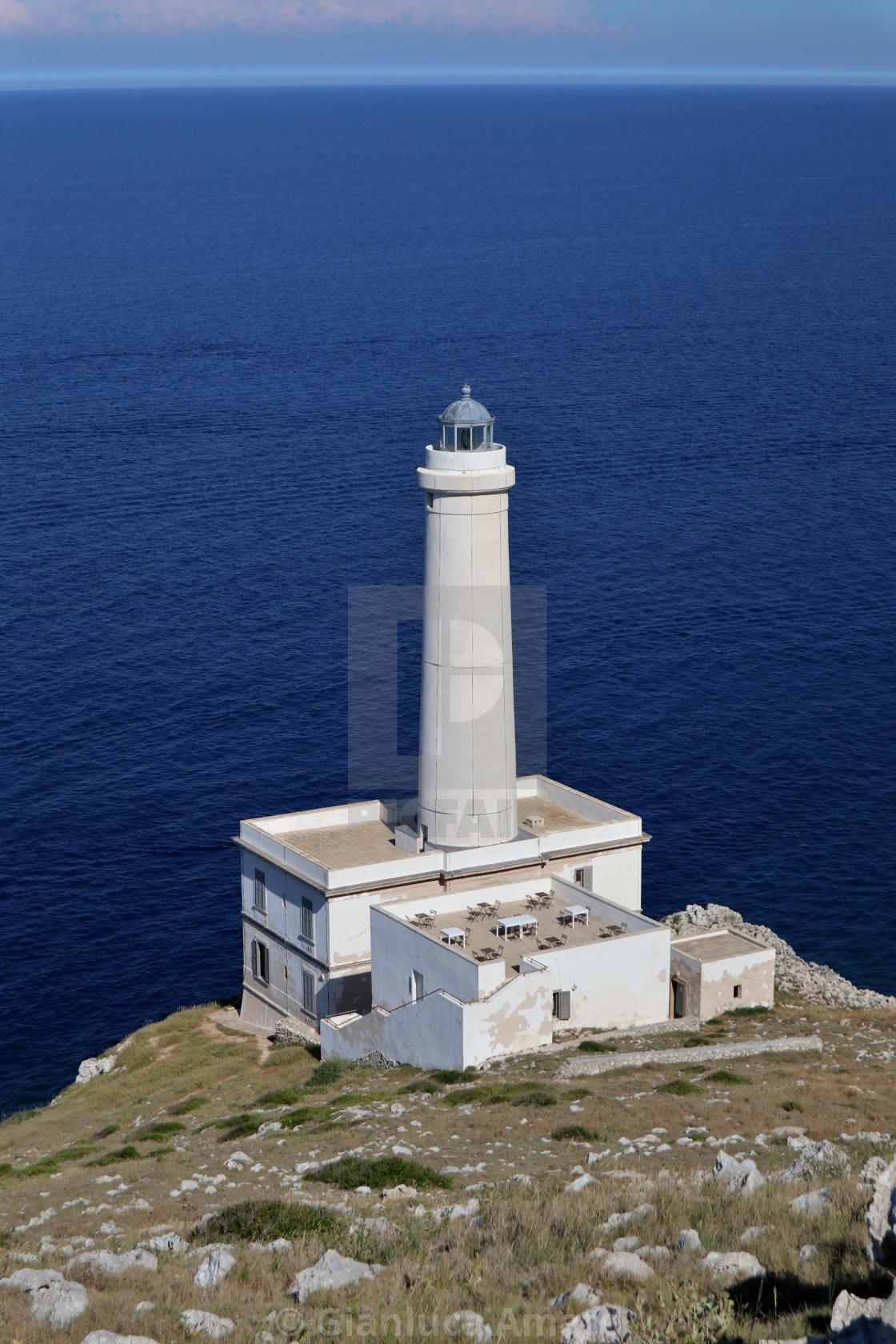 "Otranto - Faro a Punta Palascia" stock image