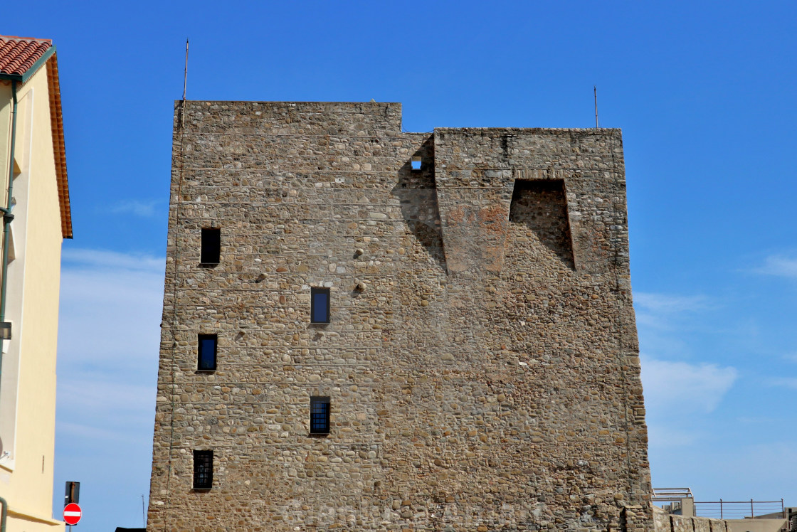 "Acciaroli - Torre Normanna" stock image