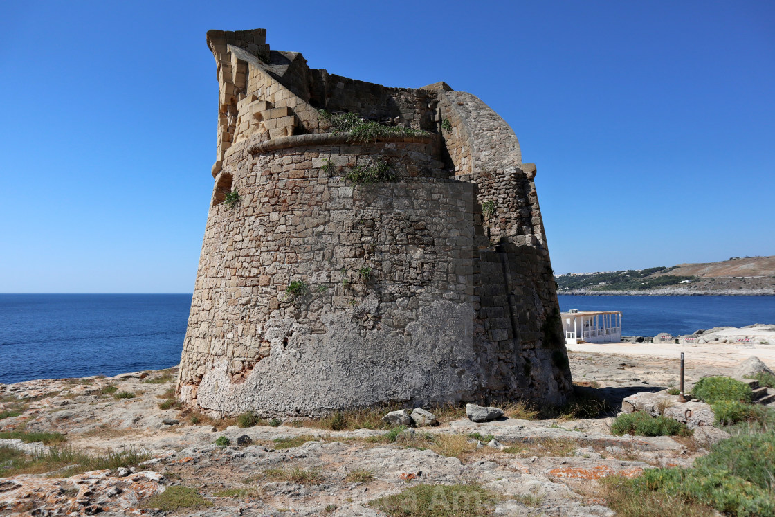 "Santa Cesarea Terme - Torre di Miggiano" stock image