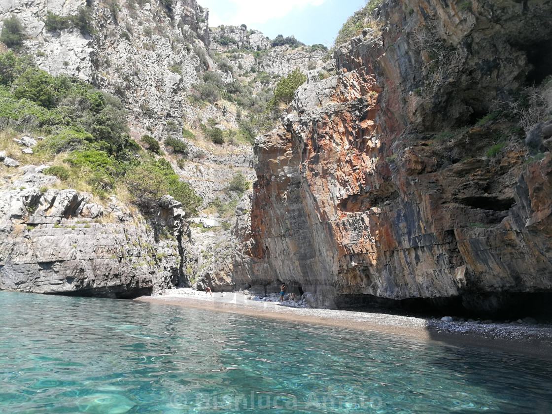 "Maratea - Spiaggia di Mezzanotte" stock image