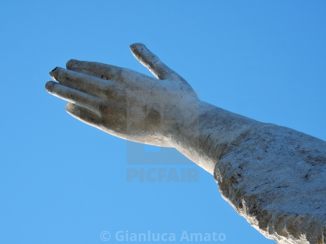 "Maratea - Mano tesa del Cristo Redentore" stock image