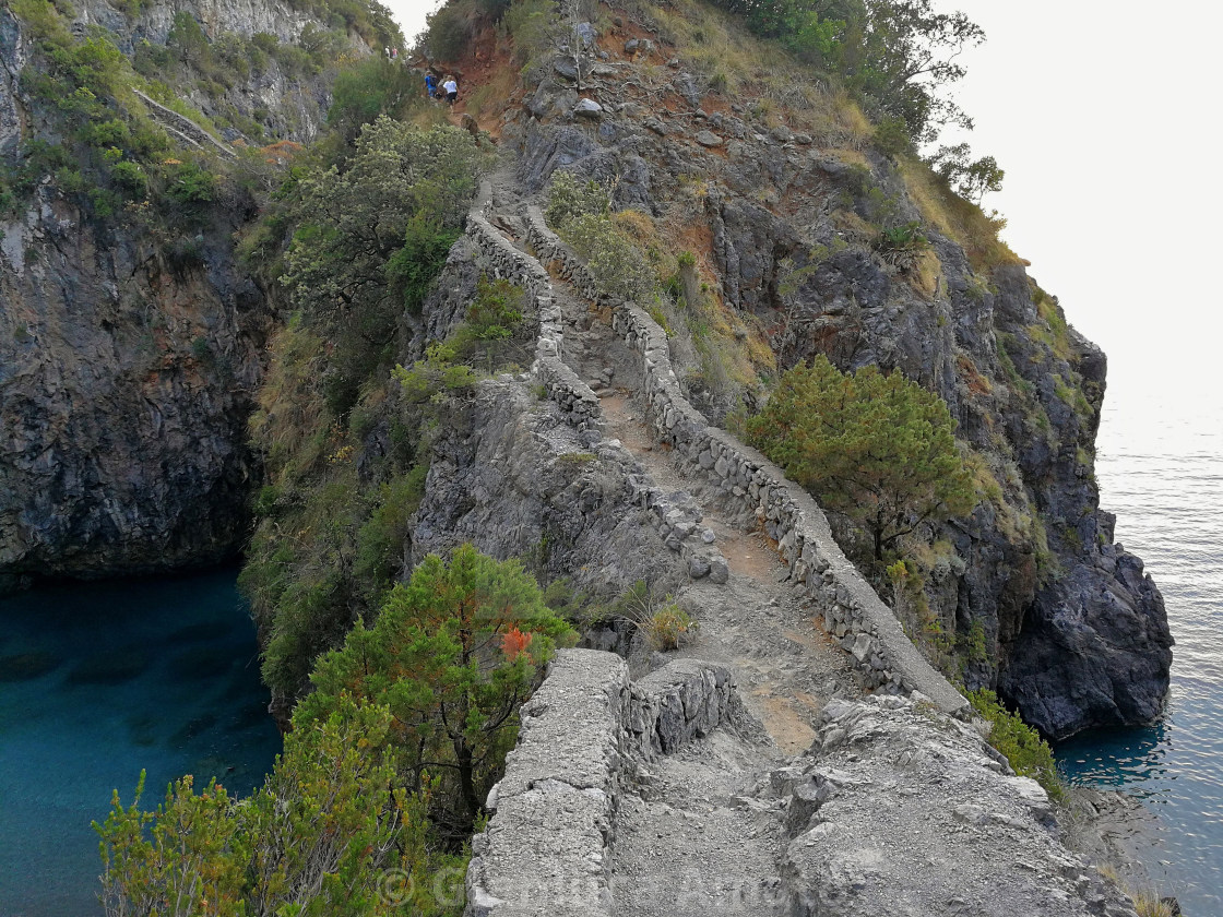 "San Nicola Arcella - Sentiero sull'Arcomagno" stock image