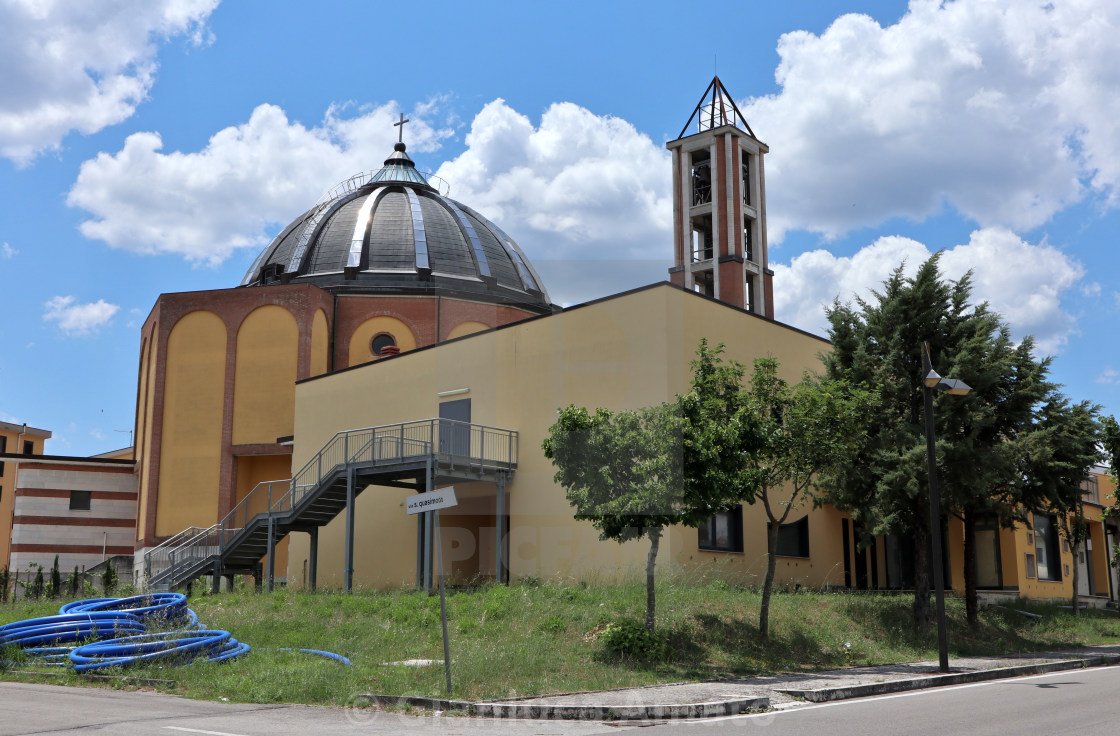 "Conza della Campania - Cattedrale di Santa Maria Assunta" stock image