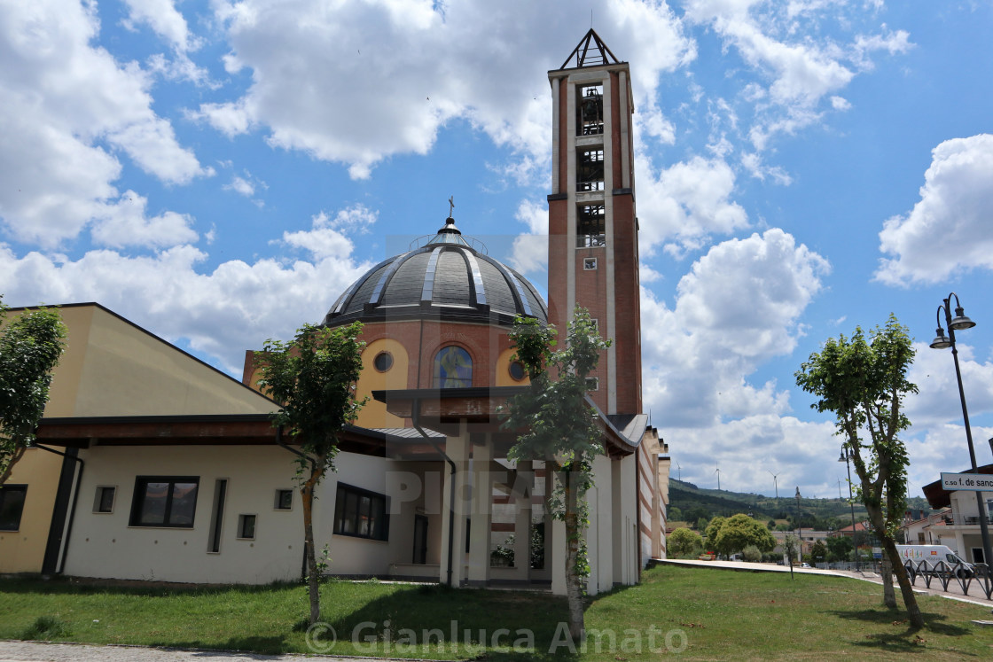 "Conza della Campania - Concattedrale di Santa Maria Assunta" stock image