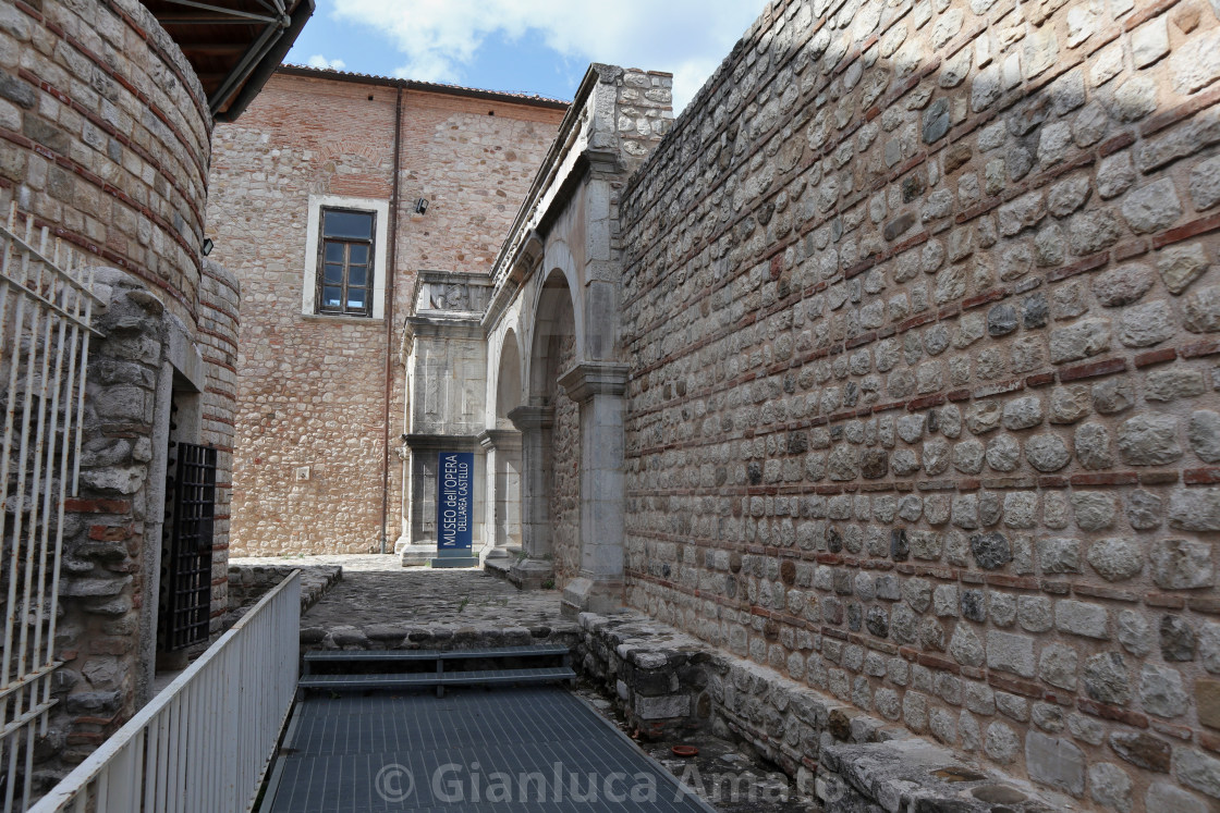 "Sant'Angelo dei Lombardi - Ingresso del Museo dell'Opera del castello" by Gianluca Amato - $2.53 "Sant'Angelo dei Lombardi - Ingresso del Museo dell'Opera del castello" stock image
