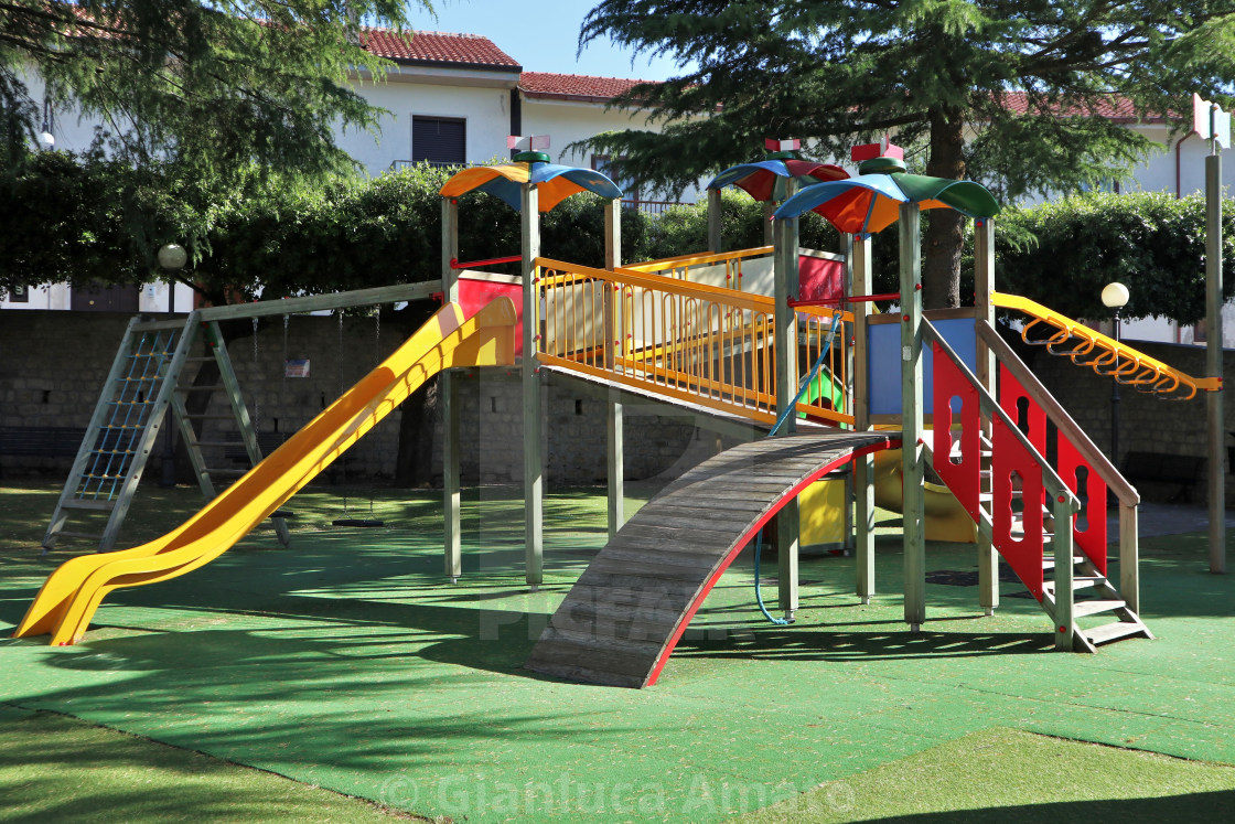 "Sant'Angelo dei Lombardi - Area giochi in villa comunale" by Gianluca Amato - $2.53 "Sant'Angelo dei Lombardi - Area giochi in villa comunale" stock image