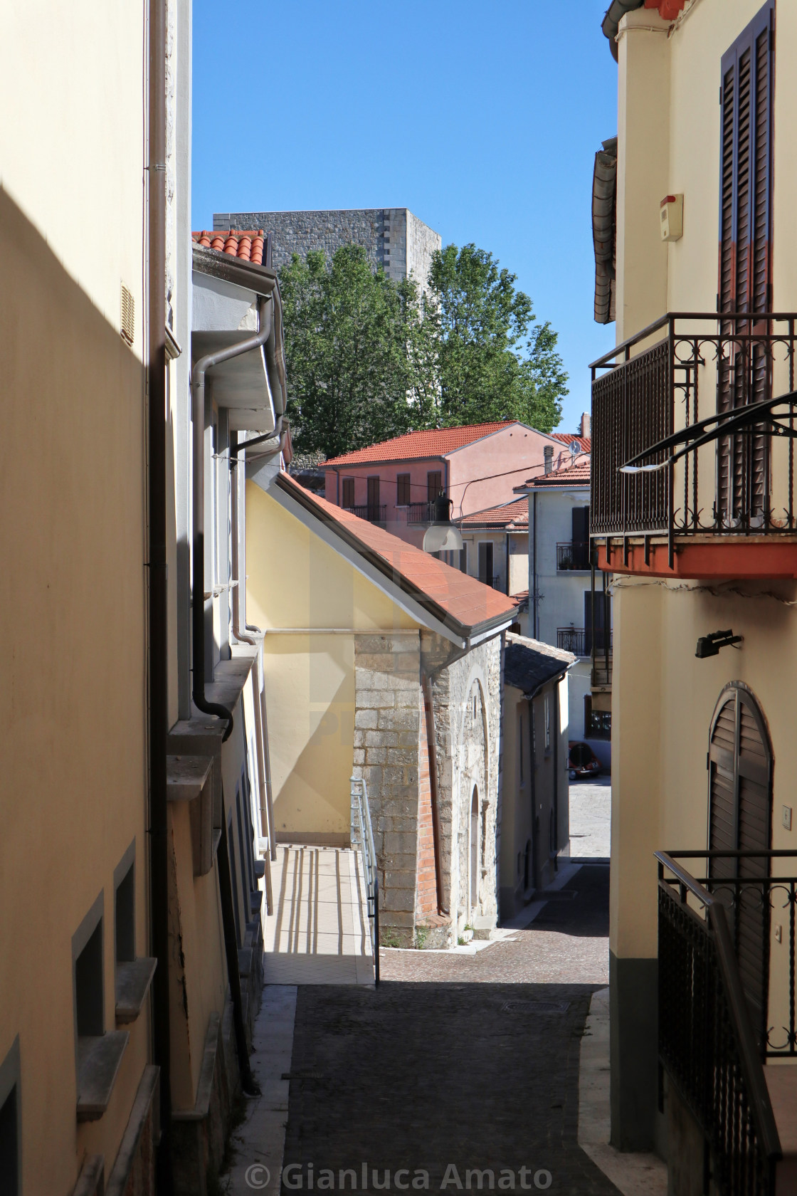 "Sant'Angelo dei Lombardi - Vicolo del borgo" by Gianluca Amato - $2.53 "Sant'Angelo dei Lombardi - Vicolo del borgo" stock image