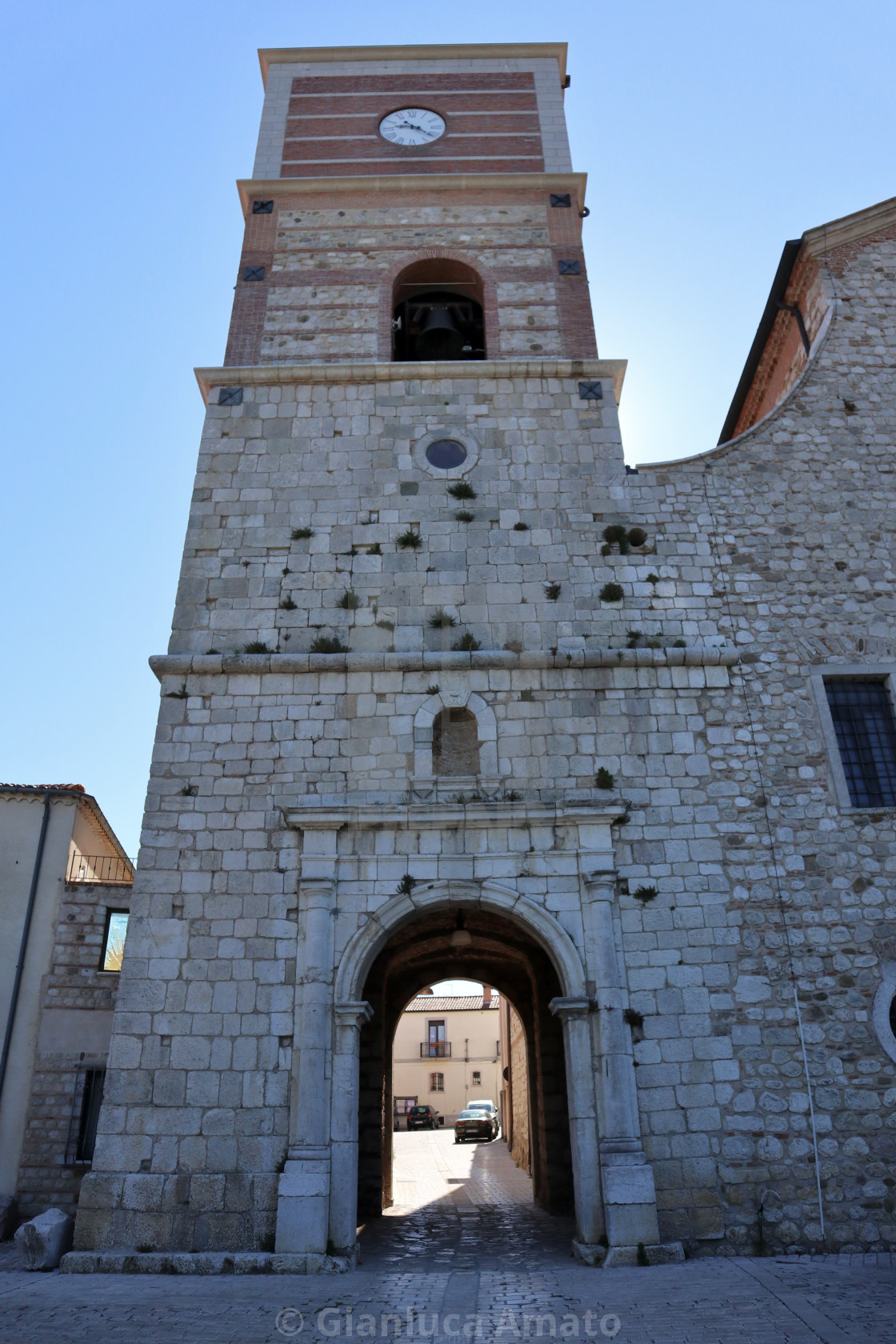 "Sant'Angelo dei Lombardi - Campanile del Duomo di Sant'Antonino" by Gianluca Amato - $2.53 "Sant'Angelo dei Lombardi - Campanile del Duomo di Sant'Antonino" stock image