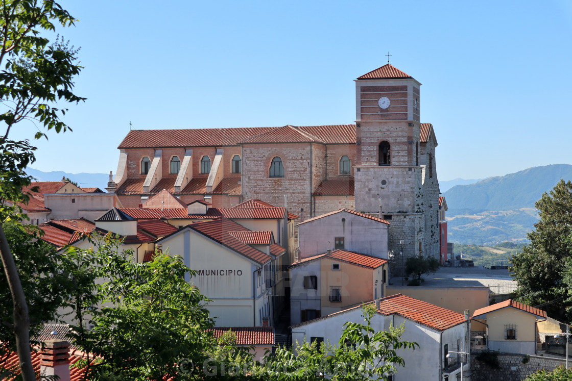 "Sant'Angelo dei Lombardi - Duomo di Sant'Antonino dal castello" by Gianluca Amato - $2.53 "Sant'Angelo dei Lombardi - Duomo di Sant'Antonino dal castello" stock image