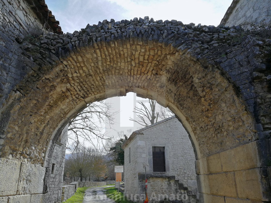 "Altilia - Arcata di Porta Tammaro" stock image