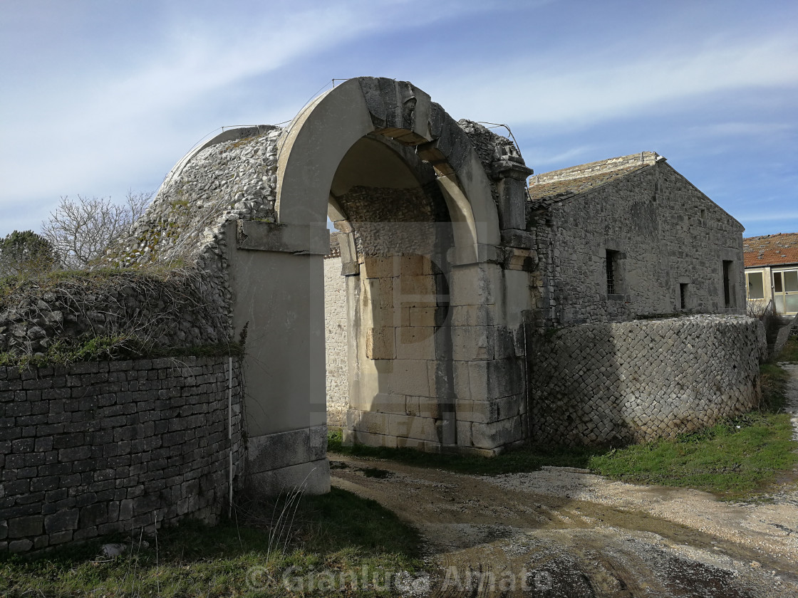 "Altilia - Porta Benevento" stock image