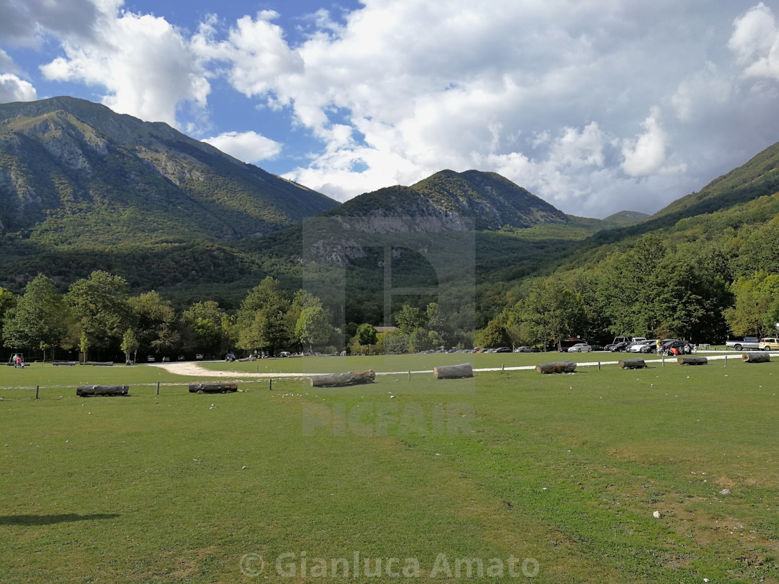 "Camosciara - Scorcio panoramico" stock image