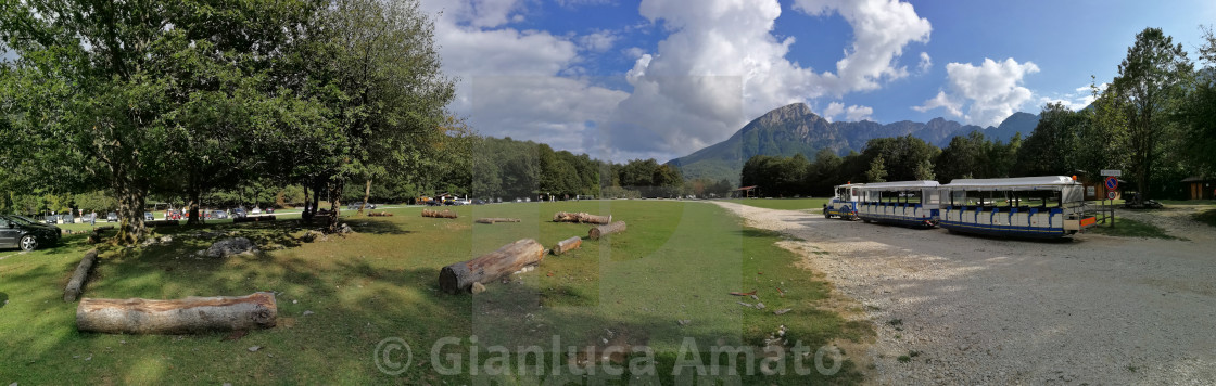 "Foto panoramica della Camosciara" stock image