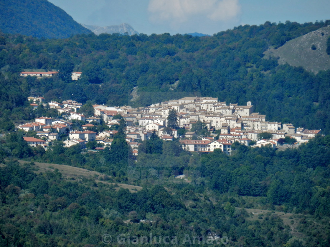 "Civitella Alfedena da Barrea" stock image