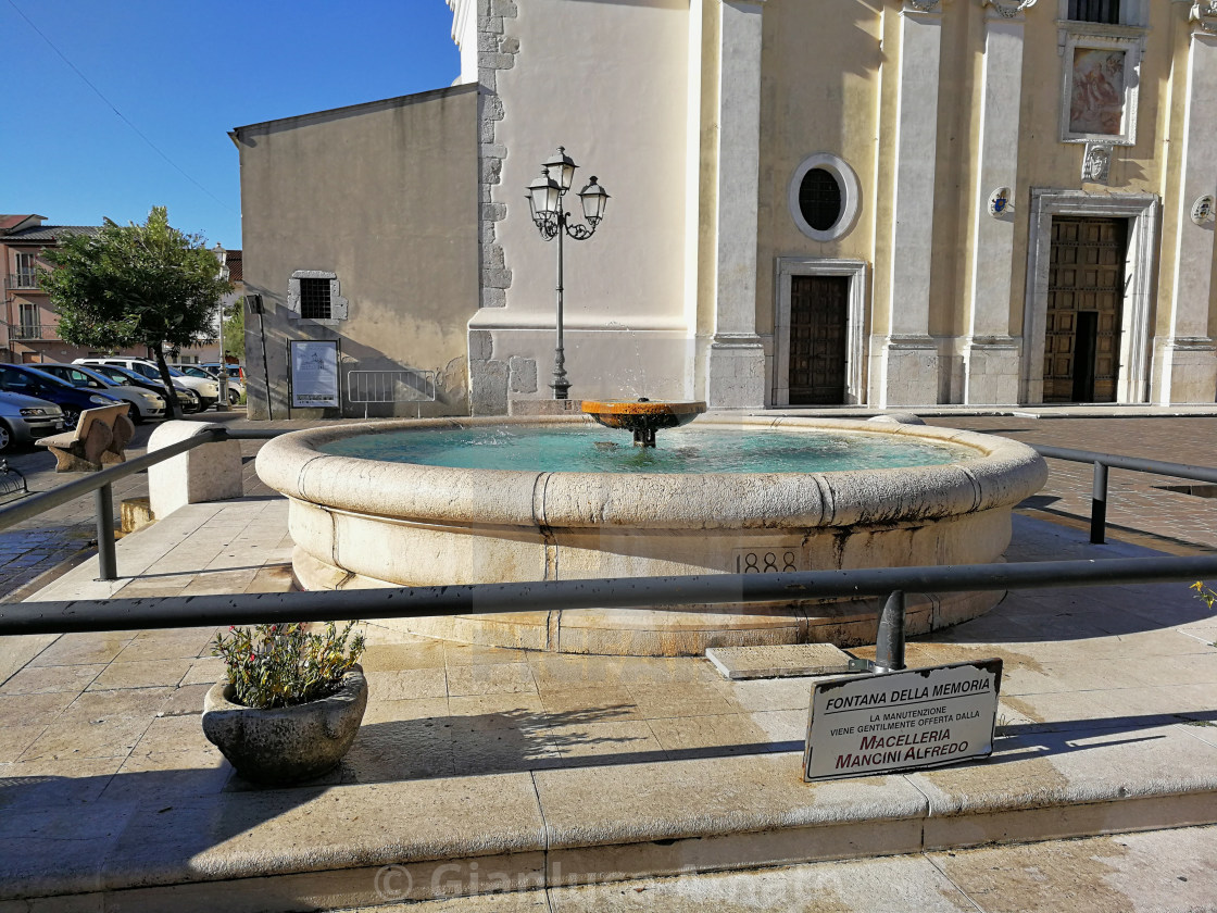 "Alife - Fontana della Memoria" stock image