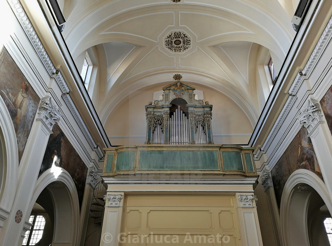 "Alife - Organo della Cattedrale" stock image