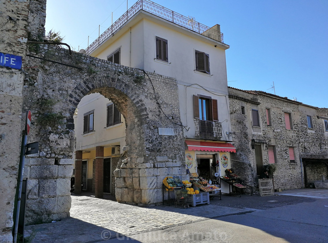 "Alife - Porta Roma dall'esterno" stock image