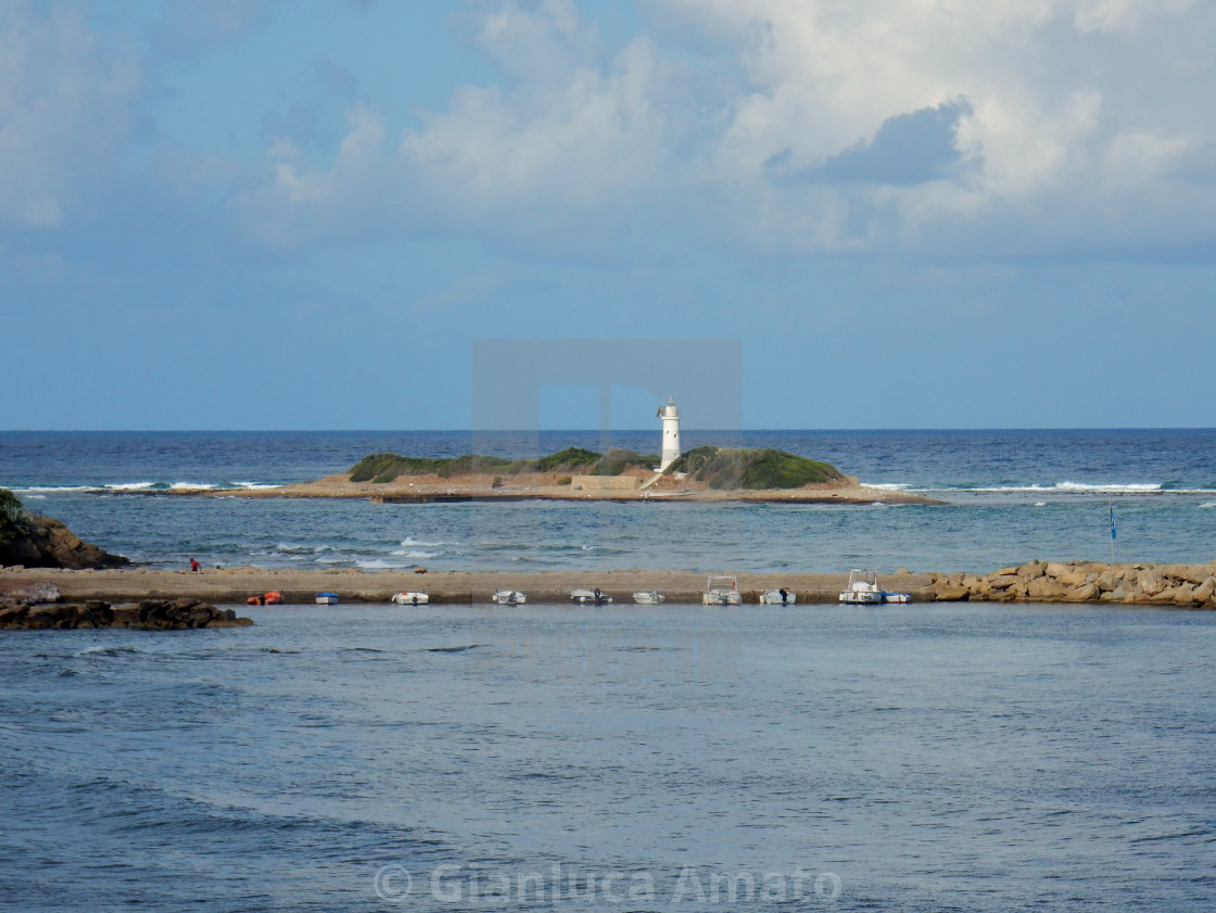 "Isola di Licosa" stock image