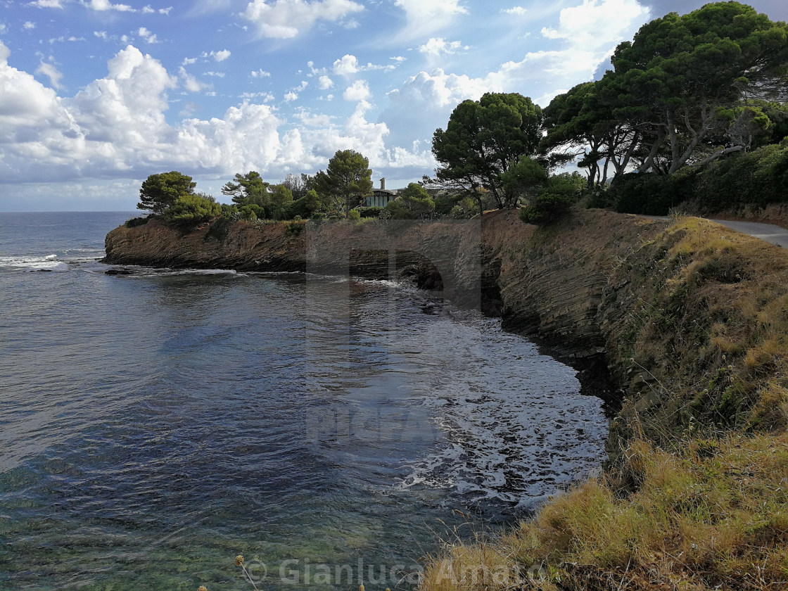 "Castellabate - Pineta di Punta Licosa" stock image