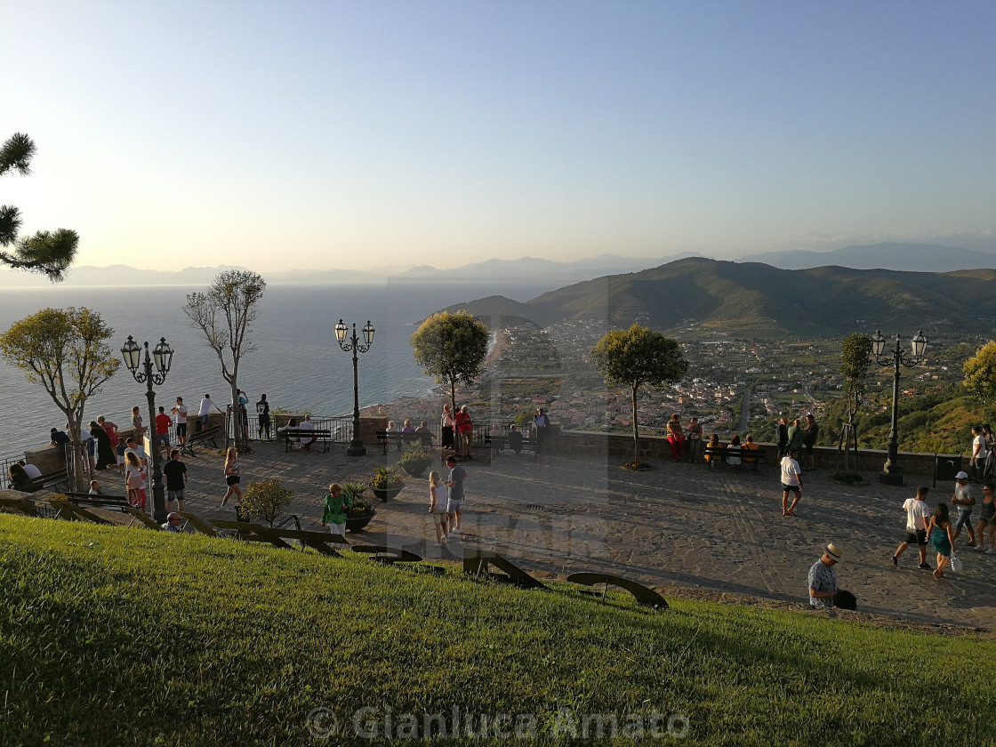 "Castellabate - Belvedere di San Costabile" stock image