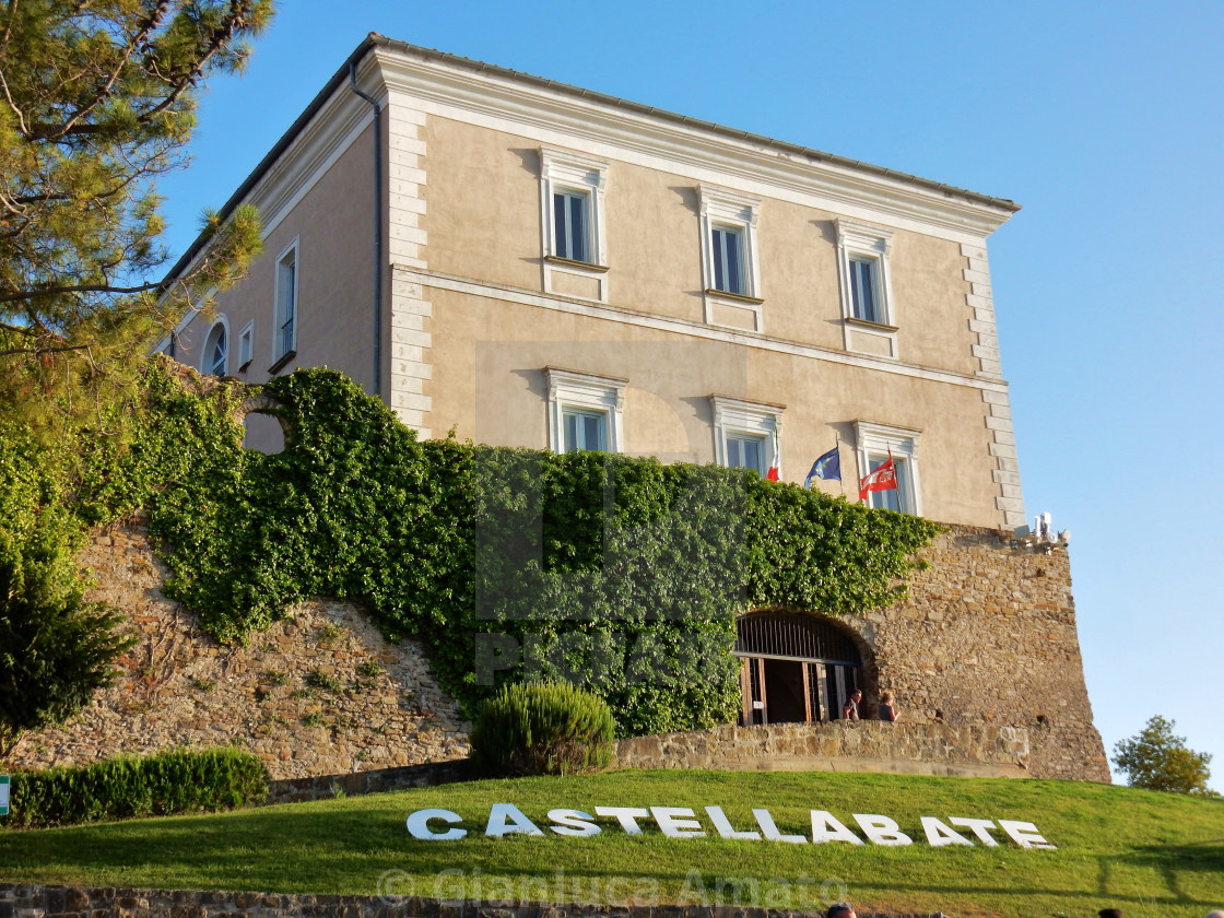 "Castello dell'Abate" stock image