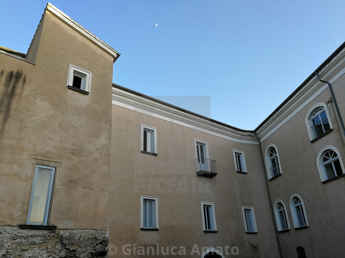 "Castellabate - Corte del castello" stock image