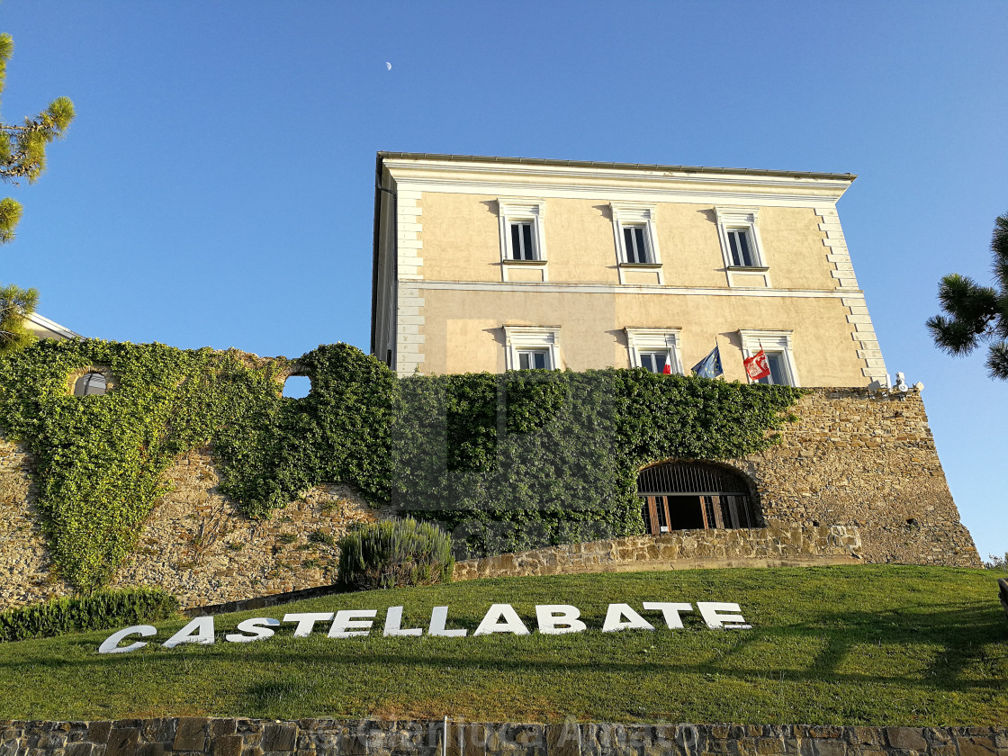 "Castellabate - Castello dell'Abate" stock image