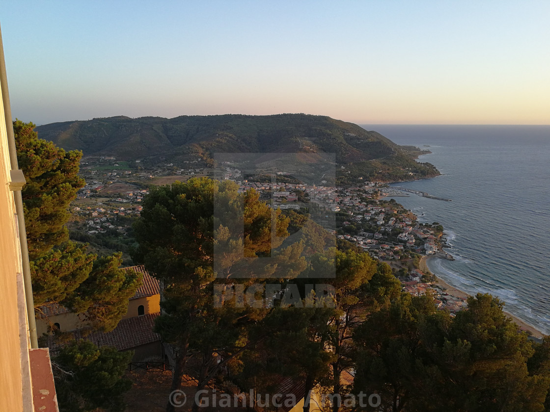 "Castellabate - Panorama di San Marco" stock image