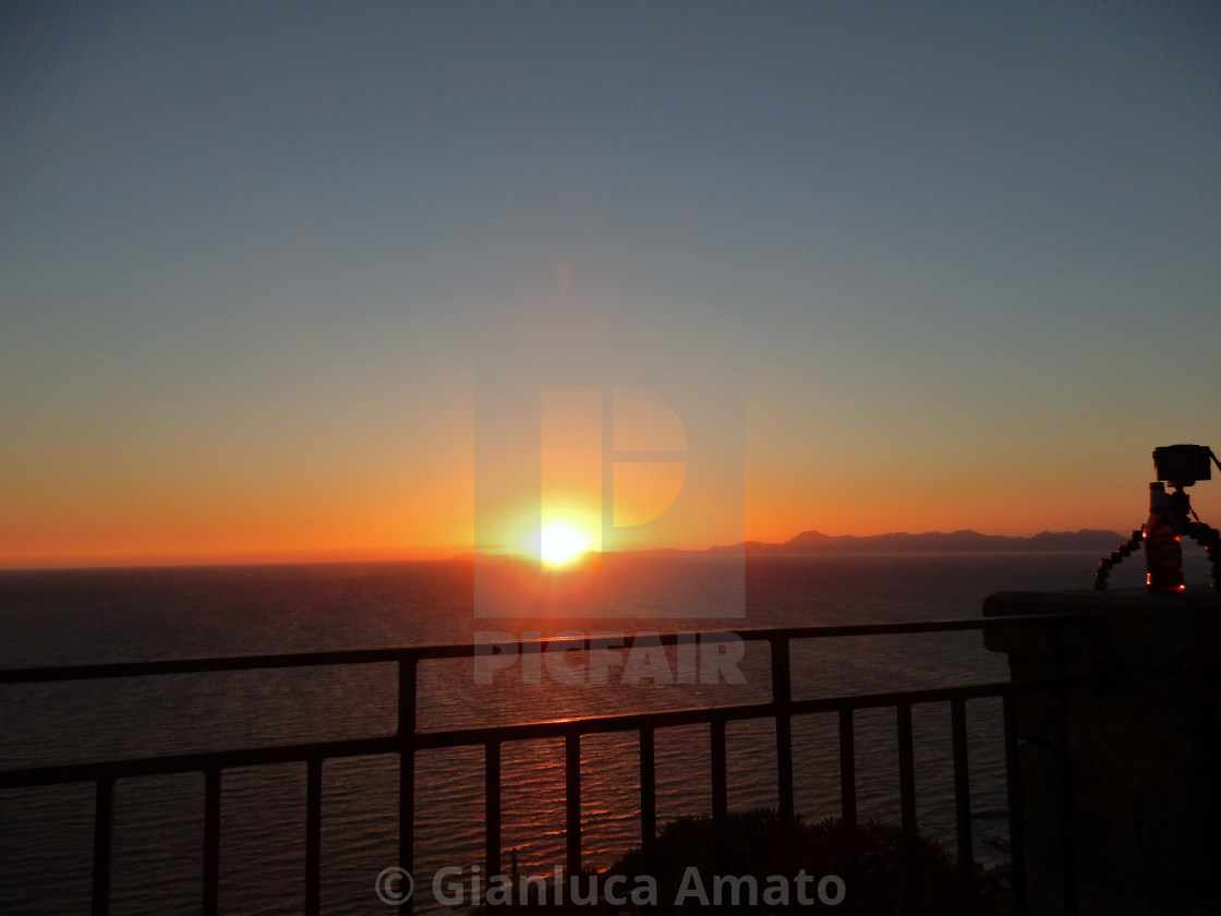 "Castellabate - Foto dal Belvedere" stock image