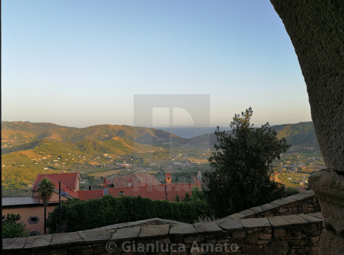 "Castellabate - Scorcio dal Castello dell'Abate" stock image