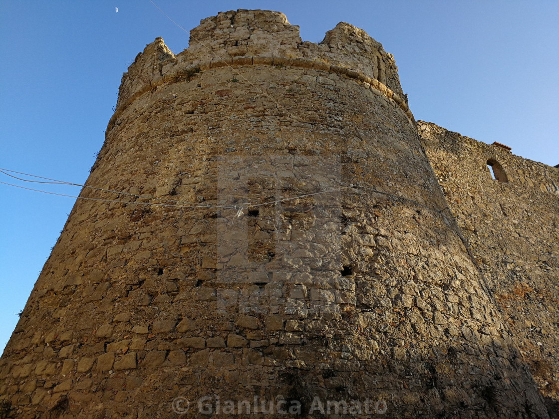 "Castellabate - Torre del Castello dell'Abate" stock image