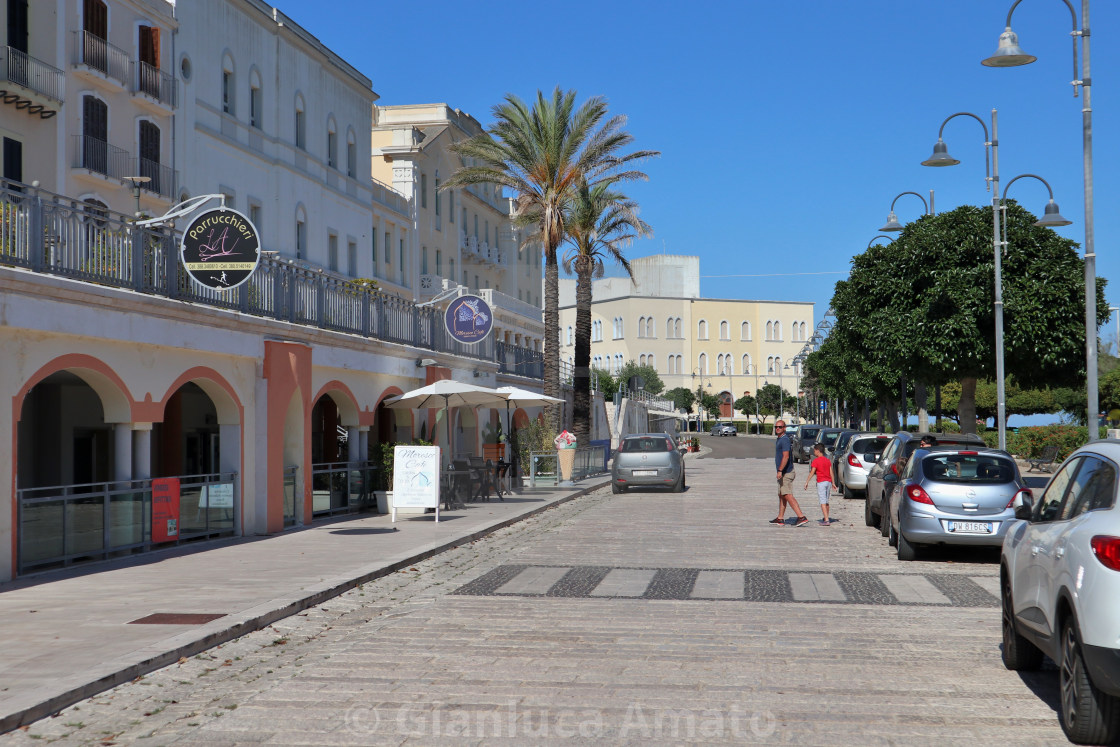 "Santa Cesarea Terme - Lungomare del centro" stock image