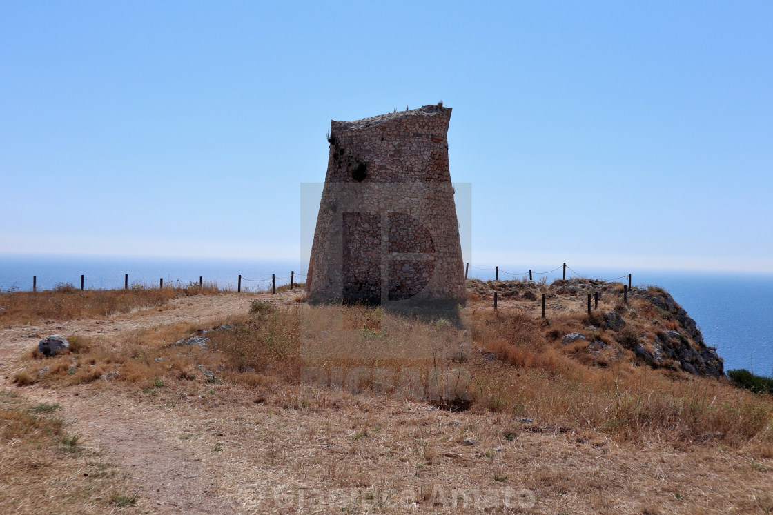 "Santa Cesarea Terme - Torre Minervino" stock image