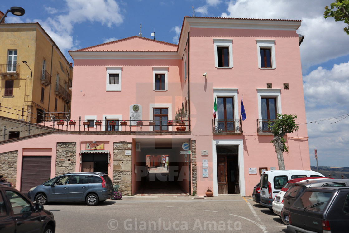 "Calitri - Municipio" stock image