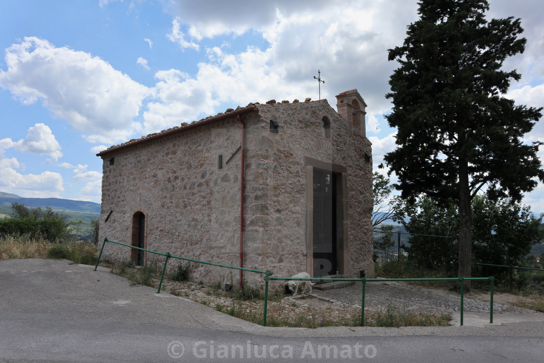 "Calitri - Chiesetta di Santa Lucia" stock image