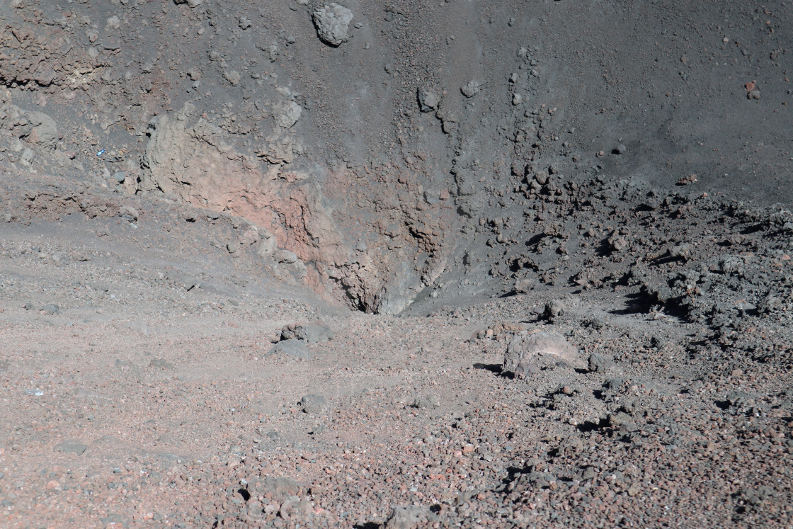 "Etna - Bocca del Cratere Barbagallo superiore" stock image