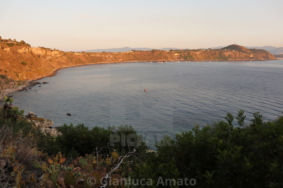 "Milazzo - Panorama da Capo Milazzo" stock image