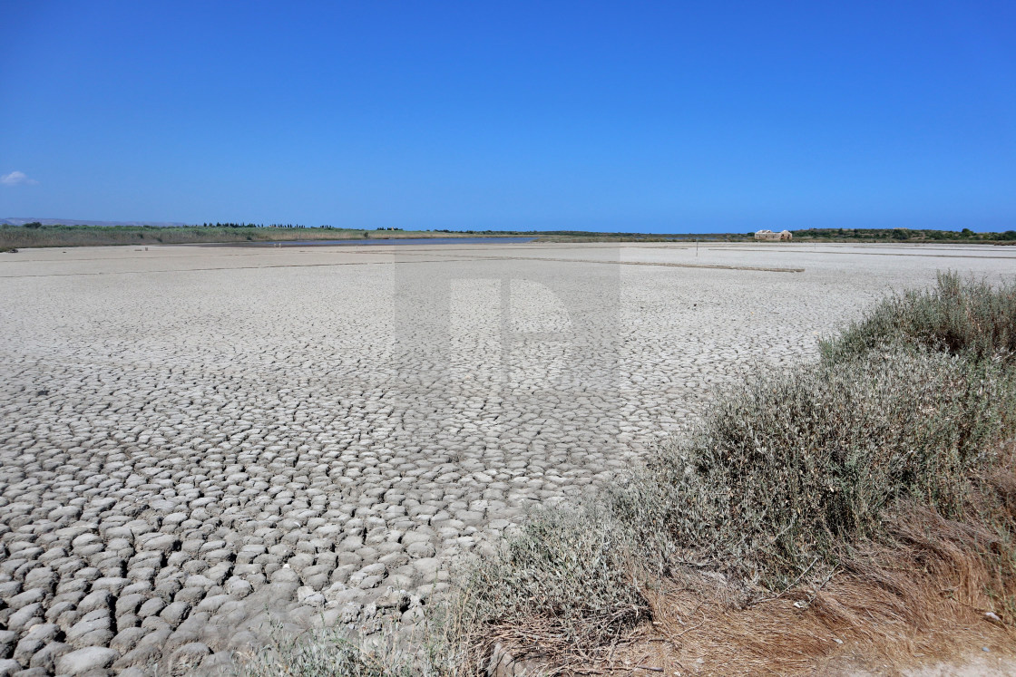 "Noto – Pantano Grande della Oasi Faunistica di Vendicari" stock image