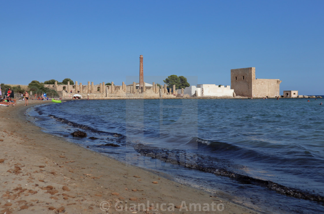 "Noto - Spiaggia di Vendicari" stock image