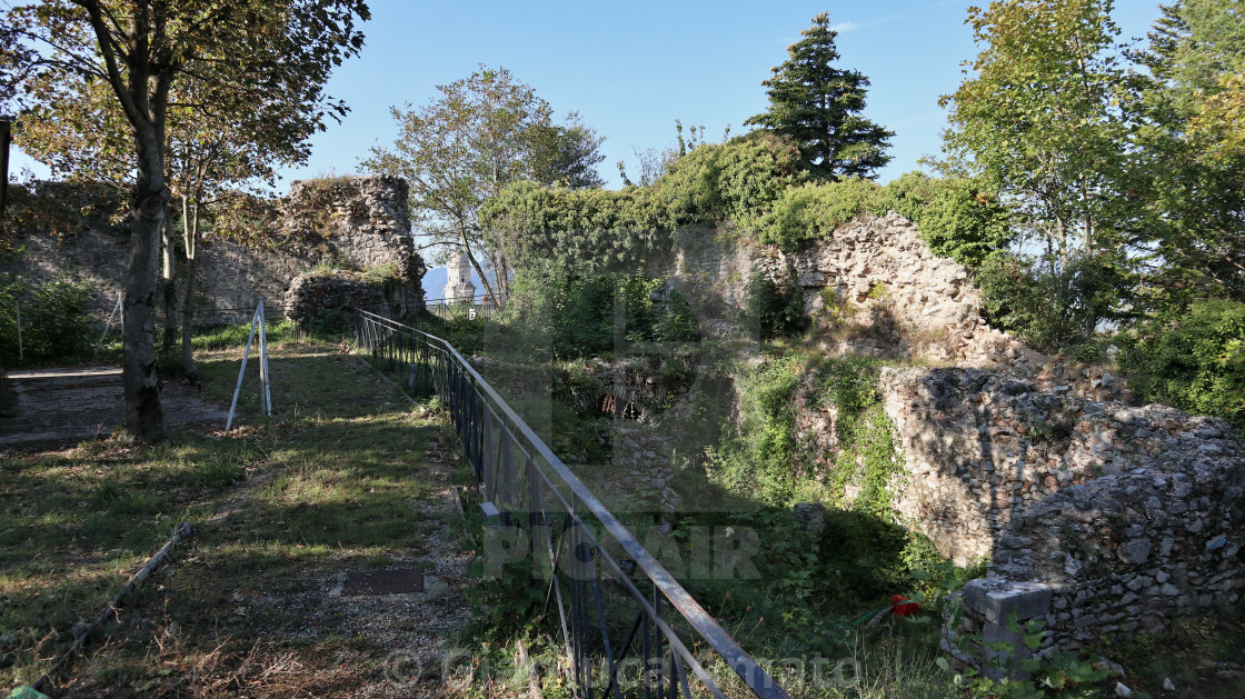 "Nusco - Ruderi del castello" stock image