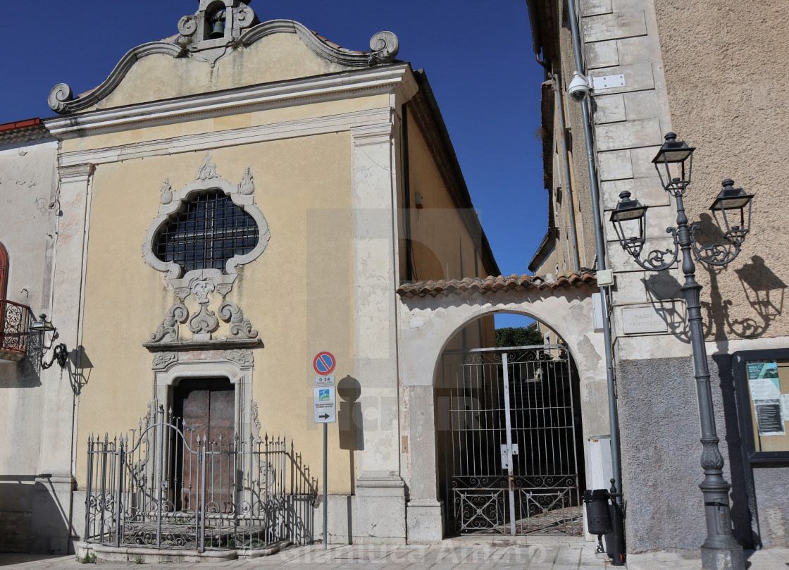 "Nusco - Chiesa di San Giuseppe" stock image