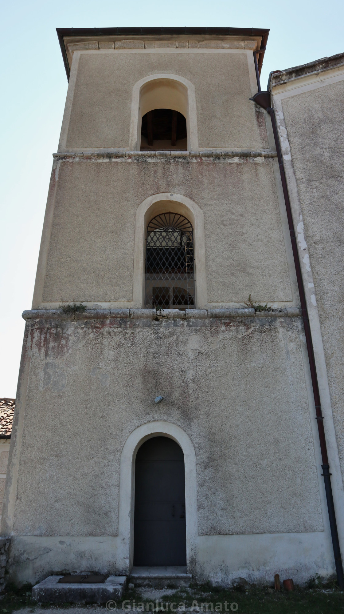 "Montella - Campanile di Santa Maria della Neve" stock image