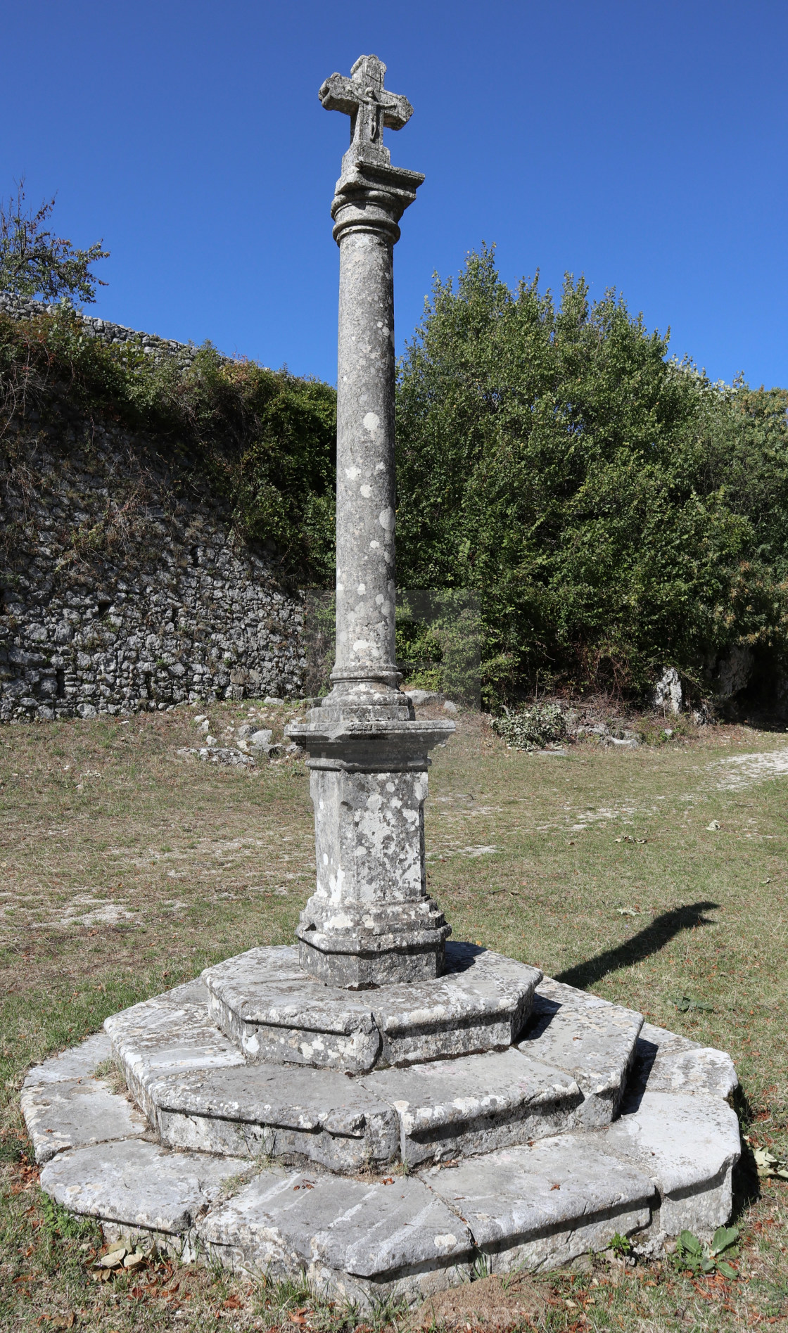 "Montella - Croce del Monastero del Monte" stock image