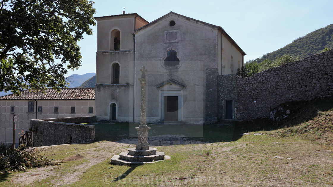 "Montella - Monastero del Monte" stock image