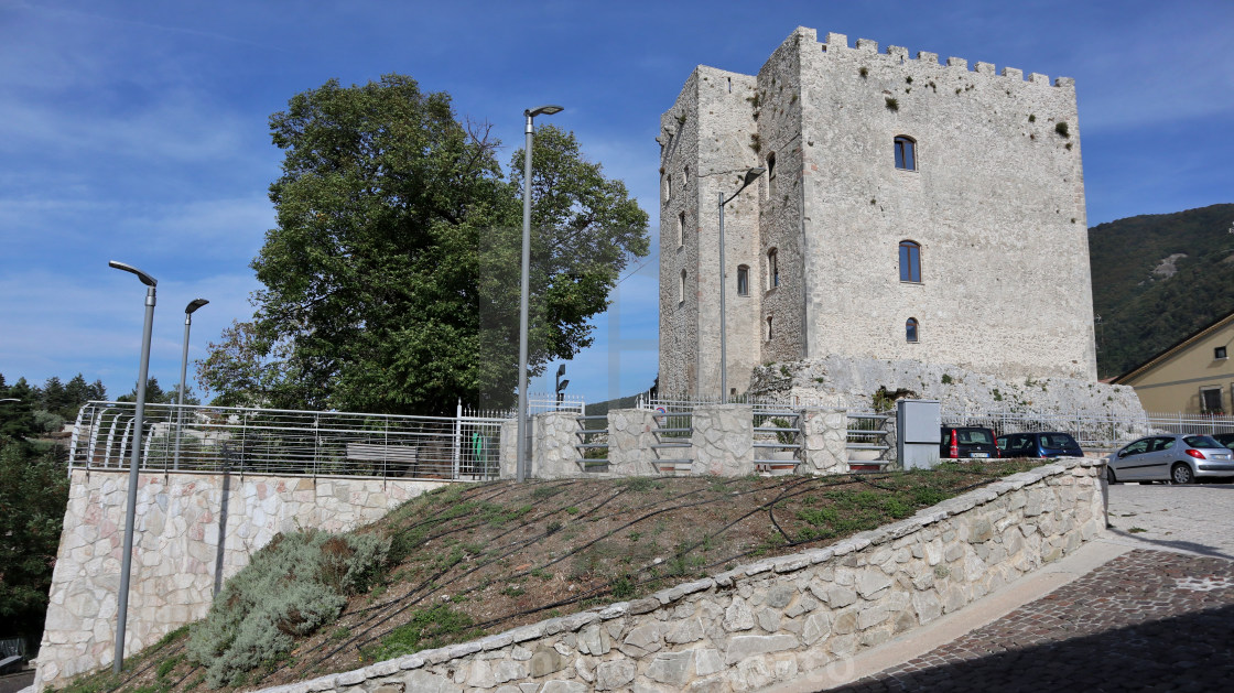 "Bagnoli Irpino - Castello Cavaniglia" stock image