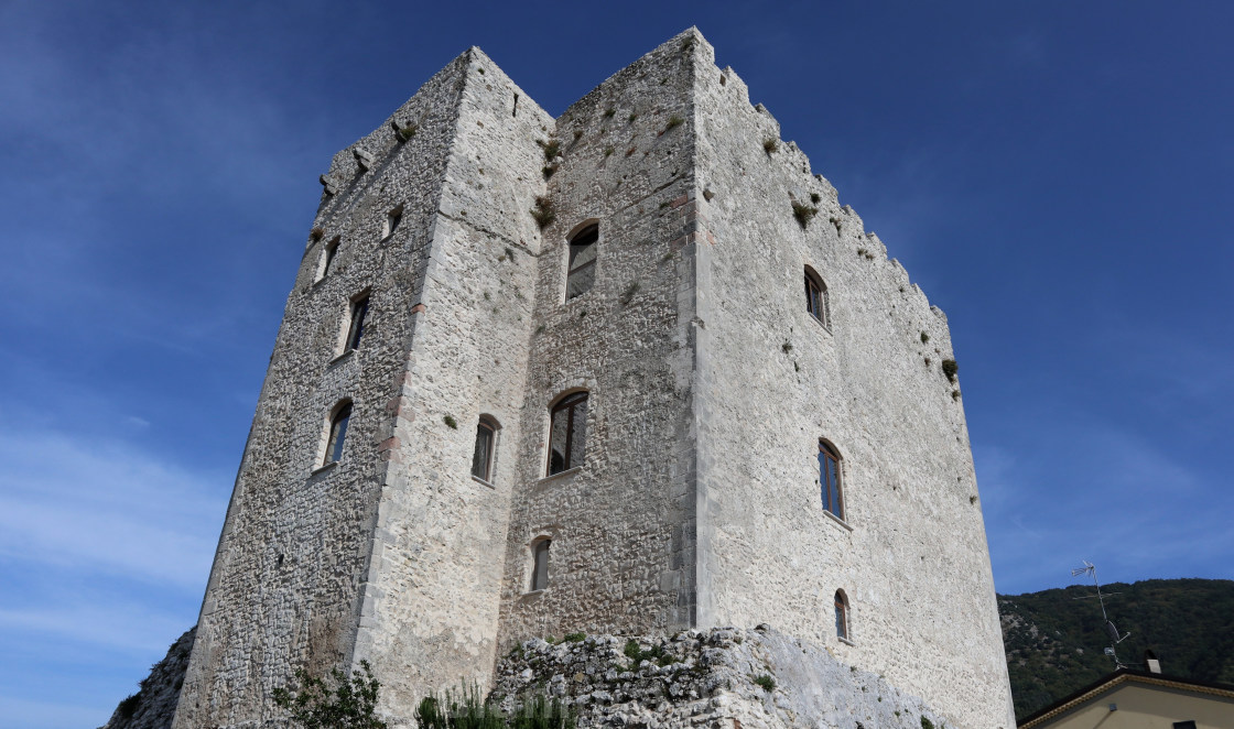 "Bagnoli Irpino - Castello longobardo" stock image