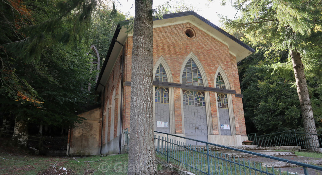 "Bagnoli Irpino - Chiesa di Santa Nesta a Lago Laceno" stock image