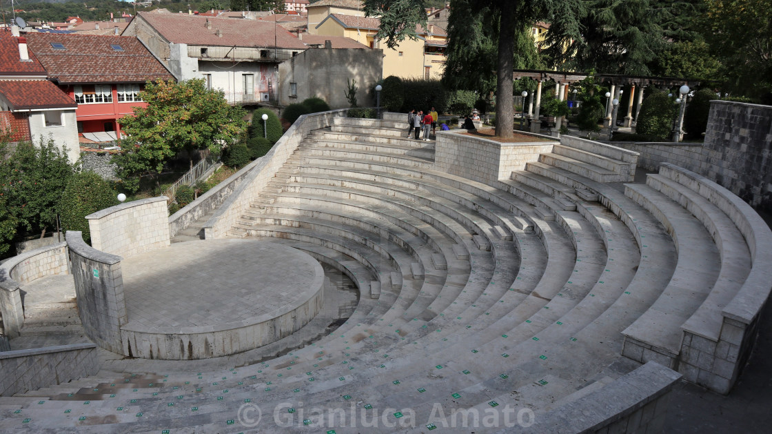 "Bagnoli Irpino - Cavea del borgo" stock image