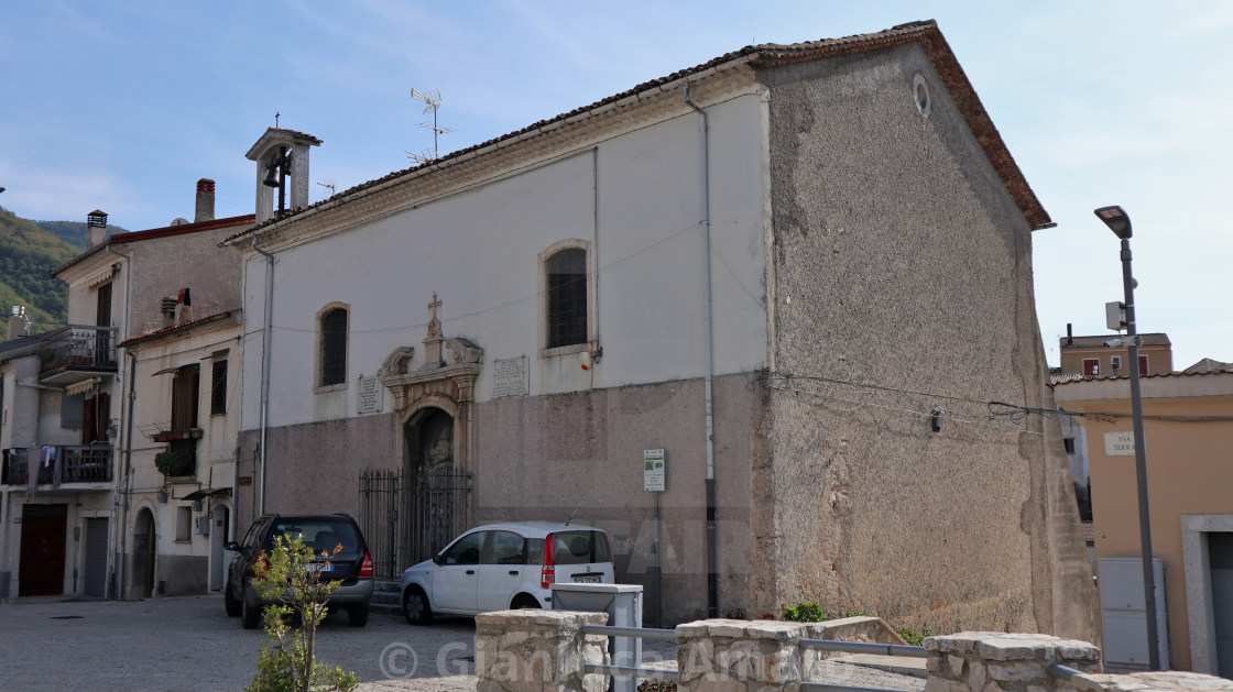 "Bagnoli Irpino - Chiesa di San Giuseppe" stock image