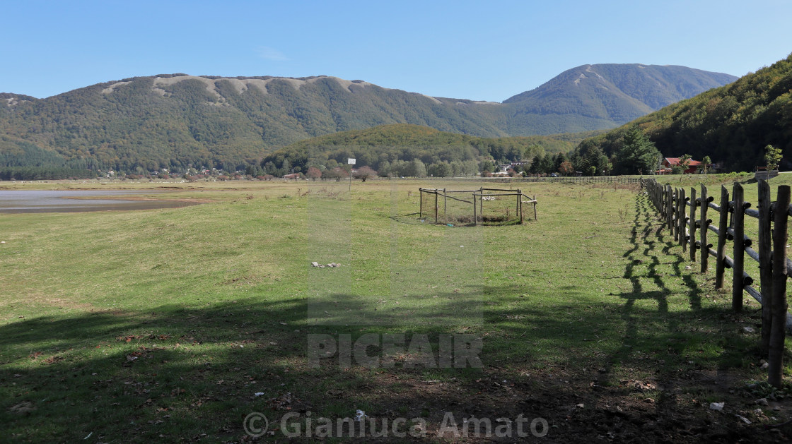 "Bagnoli Irpino - Scorcio di Lago Laceno" stock image